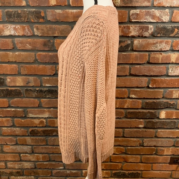 BDG Fall For Cable-Knit Chunky Oversized Sweater - Picture 5 of 8
